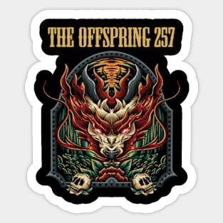 THE OFFSPRING 257 BAND Sticker